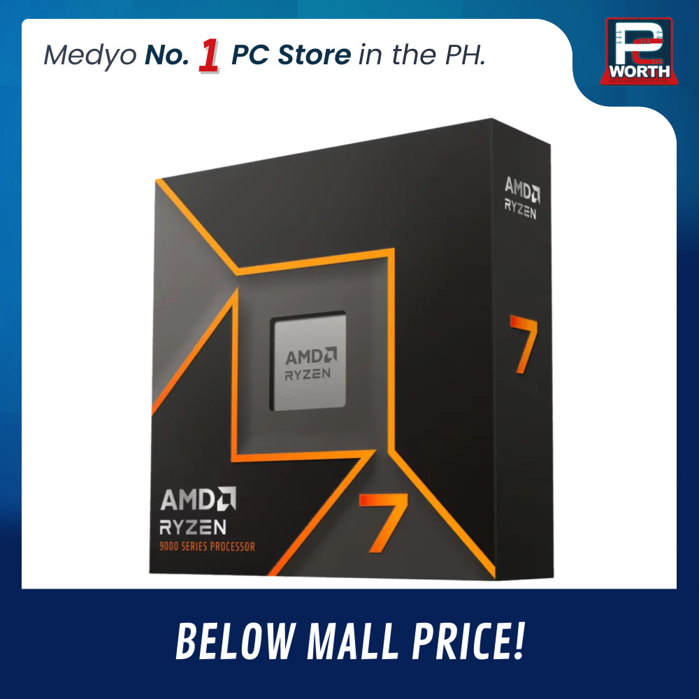 AMD RYZEN 7 9700X (AM5) WITHOUT COOLER (BOXED) | PC Worth