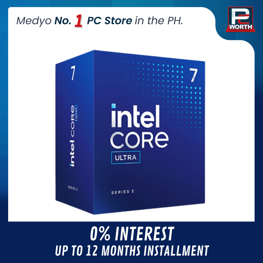 INTEL CORE ULTRA 7 265F (LGA1851) WITH COOLER (BOXED) | PC Worth