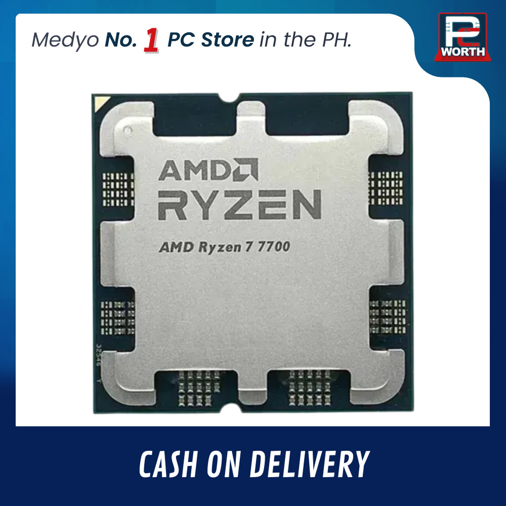 AMD RYZEN 7 7700 (AM5) WITHOUT COOLER (TRAY TYPE) | PC Worth