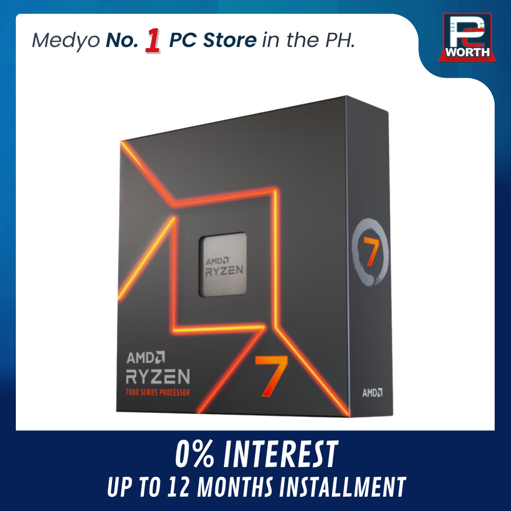 AMD RYZEN 7 7700X (AM5) WITHOUT COOLER (BOXED) | PC Worth