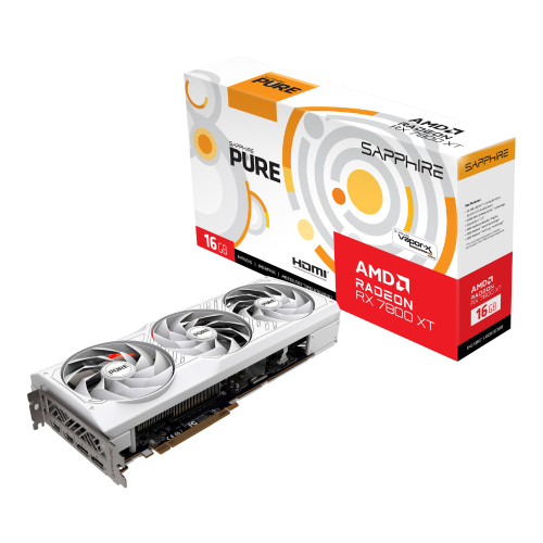 最安値Radeon RX 7800 XT OC Edition 16GB RADEON RX 7800XT SAPPHIRE PURE GAMING OC WHITE 16GB GDDR6