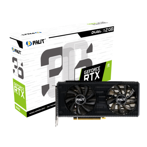RTX 3060 palit  非LHR GEFORCE RTX 3060 PALIT DUAL BLACK 12GB GDDR6 DUAL FAN | PC Worth
