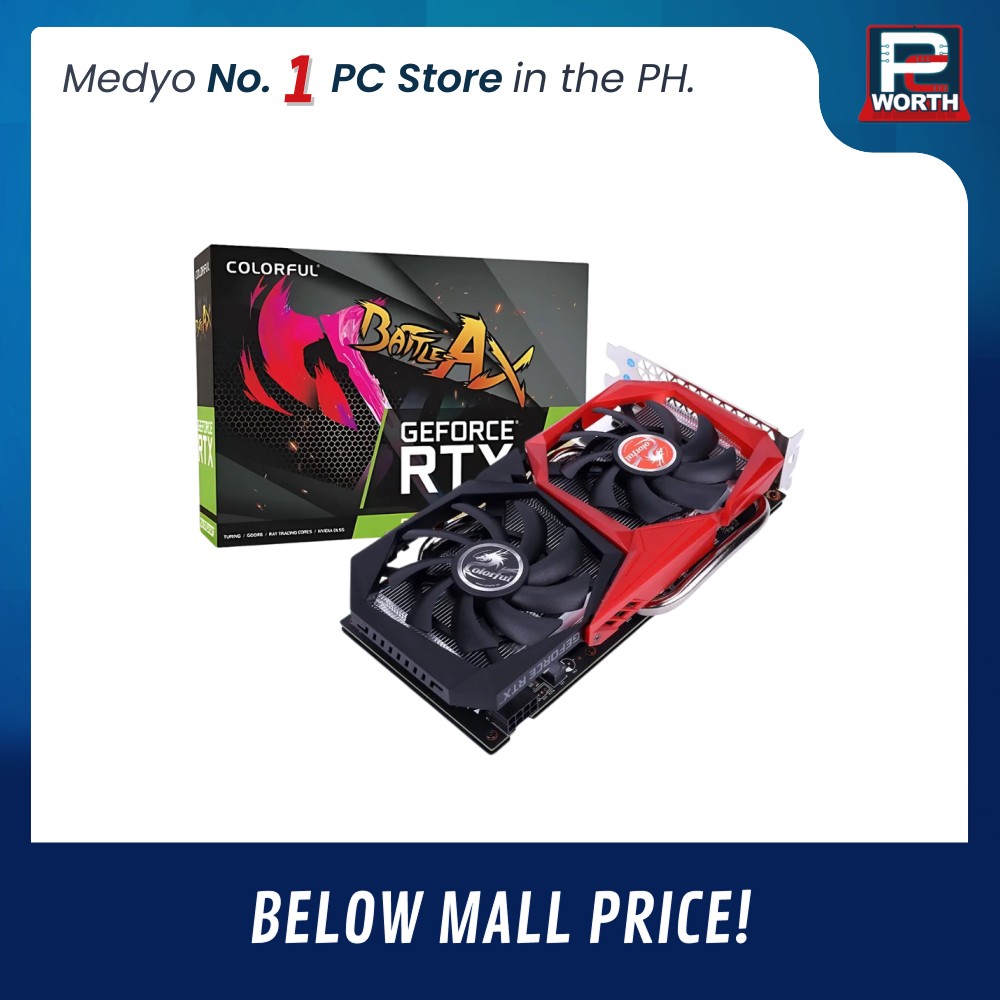 GEFORCE RTX 2060 SUPER COLORFUL NB BLACK 8GB GDDR6 DUAL FAN PC Worth
