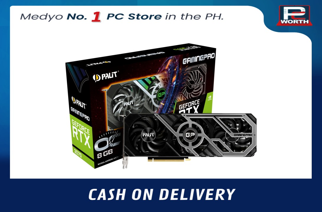 [非LHR] Palit RTX3070 GamingPro OC Palit GeForce RTX 3070 GamingPro OC 8GB GDDR6 Graphics Card