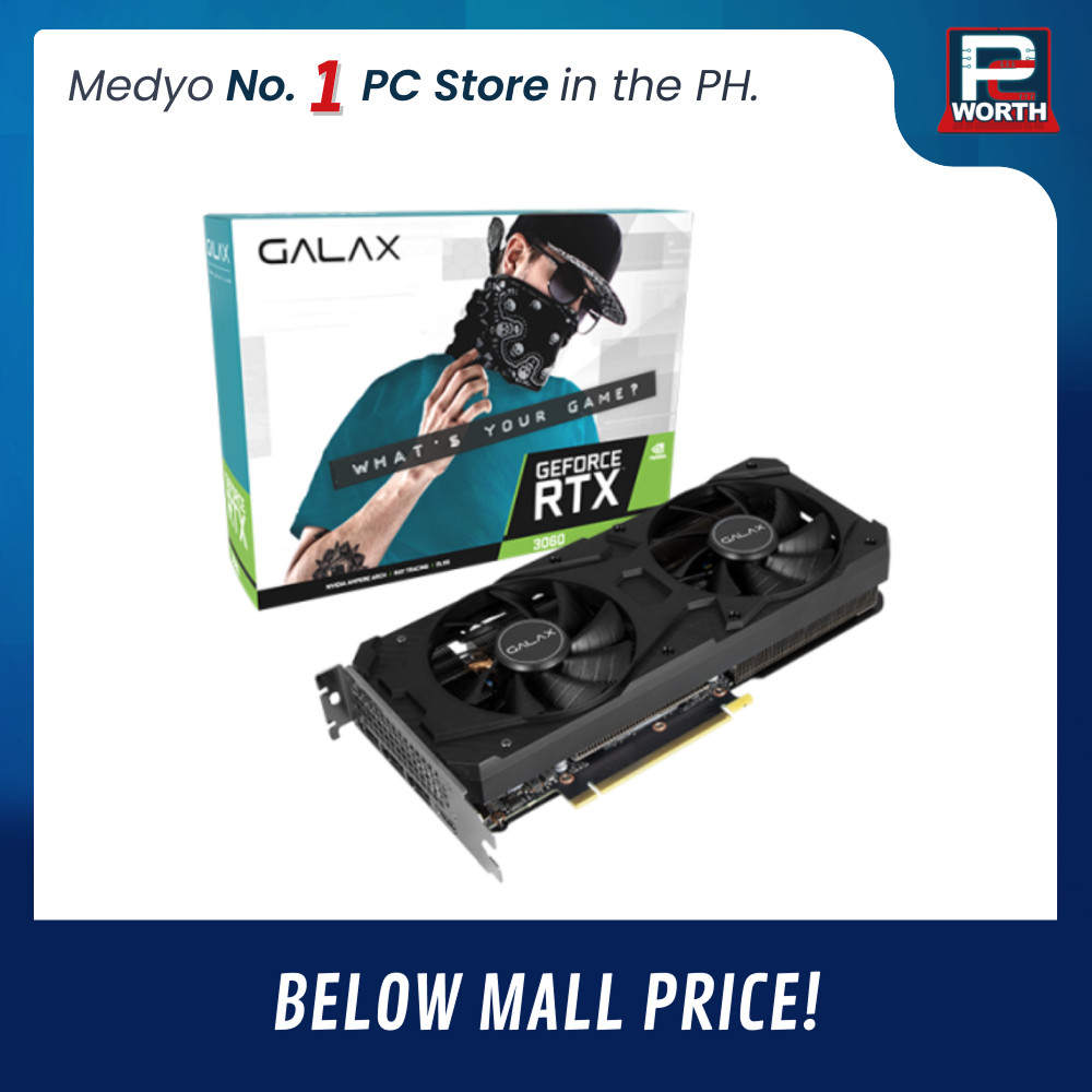 GALAX GEFORCE RTX 3060 12GB 箱なし GALAX GeForce RTX™ 3060 (1-Click OC) 12GB GDDR6 - GV-N3060EAGLE OC