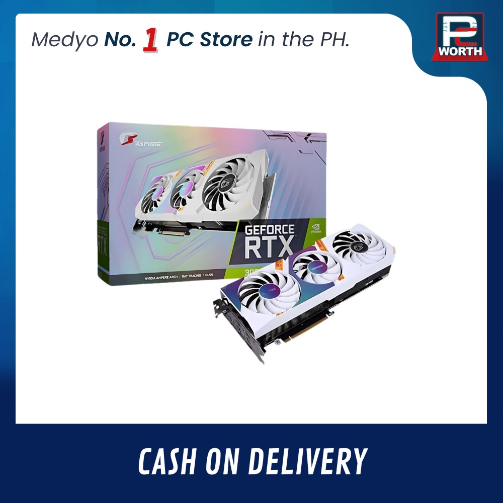 GEFORCE RTX 3060 IGAME ULTRA W OC 12GB TRIPLE FAN WHITE | PC