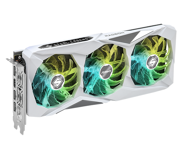 「美品」ASRock Radeon RX7600XT 16GB OC ASRock > AMD Radeon™ RX 7600 XT Steel Legend 16GB OC