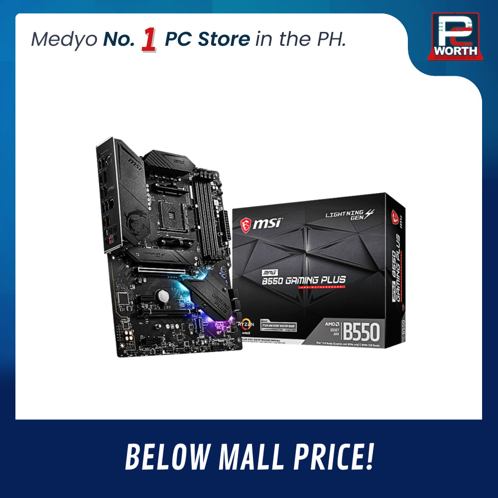 Msi Mpg B550 Gaming Plus Motherboard MSI MPG B550 GAMING PLUS
